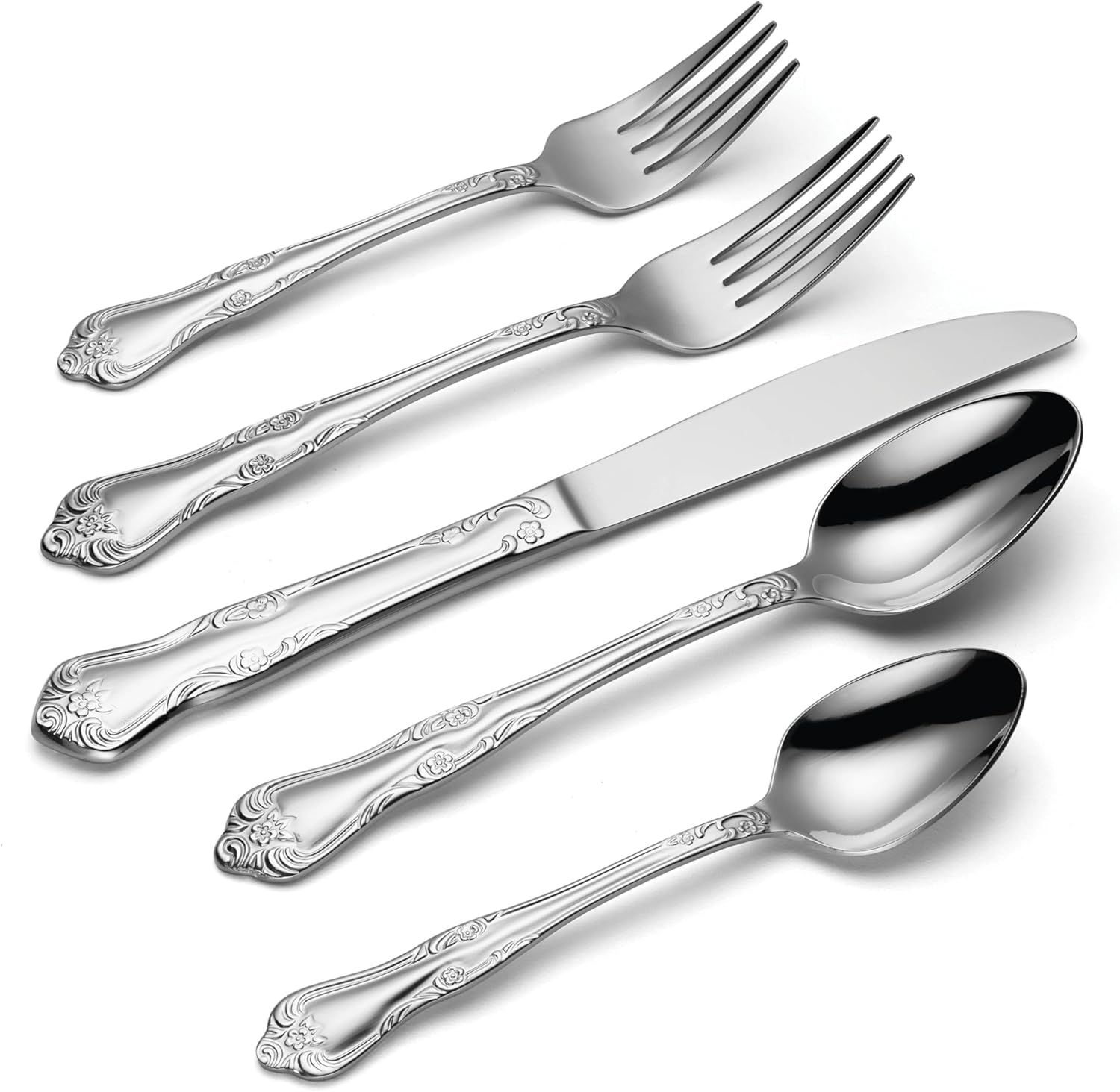 Oneida Azalea 45-Piece Flatware Set, Service for 8 - Image 3